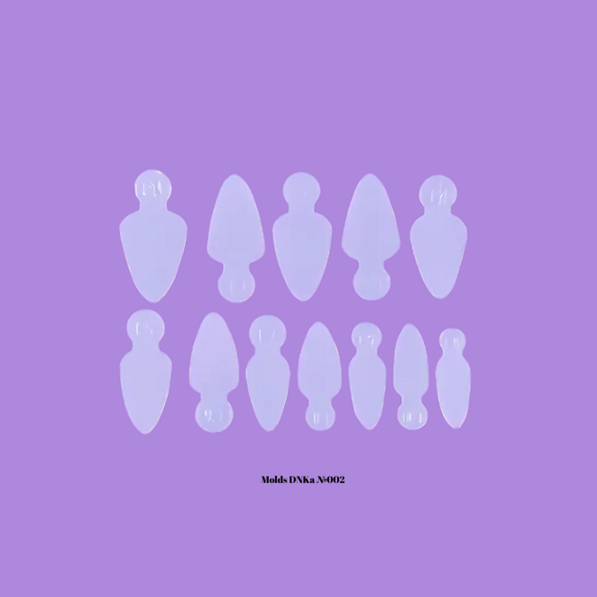 DNKa Professional nail Molds Молди силіконові 36шт №002